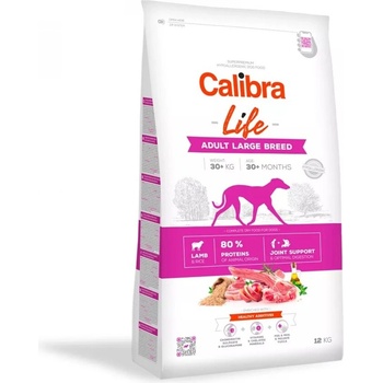 Calibra CALIBRA Dog Life Adult Large Breed Lamb храна за кучета, гранули, агнешко, 12kg