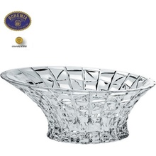 Crystal Bohemia skleněná mísa PATRIOT 330mm