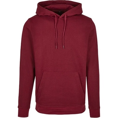 Build Your Brand pánska mikina BB001 Burgundy