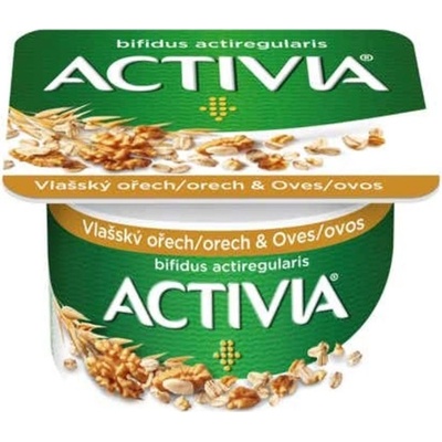 Danone Activia vlašský ořech oves 125 g