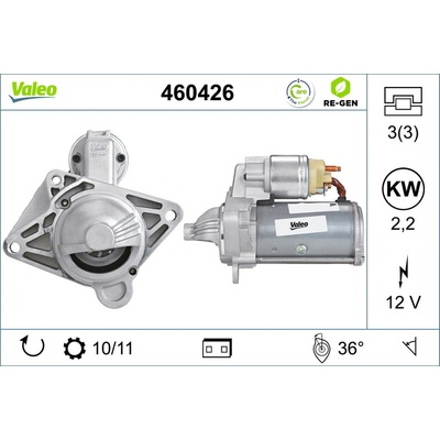 VALEO Štartér 460426