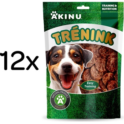 Akinu Trénink Jehněčí & treska lupínky 12 x 120 g