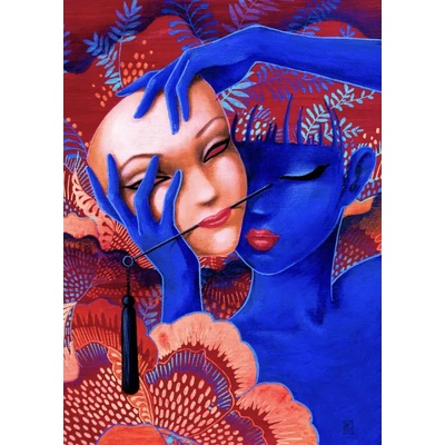 Grafika - Puzzle Misstigri: Down with the Masks - 500 piese