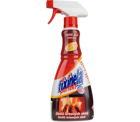 Fixinela Perfekt čistič krbových skel 500 ml
