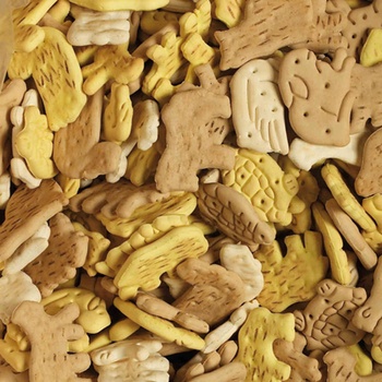 Antos Farm Mix vanilla -Кучешко лакомство бисквити фарм микс ванилия 1 кг. в кофичка