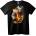 NOONEBRAND Тениска Величествени Орли - 2XL, Black