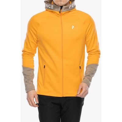 Peak Performance Rider Zip Hood blazing orange/avid beige