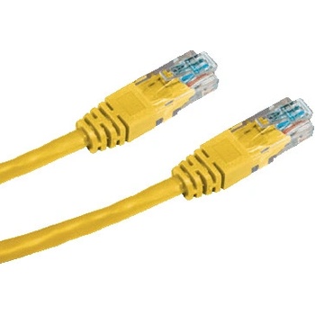 CNS Network 1505 patch Cat5E, UTP, 0,5m, žlutý