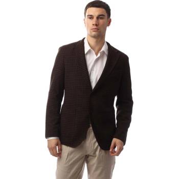 Boss Яке Boss Men's Heston Structured Shoulders Tailored Fit Single-Breasted Formal Jacket - Brown