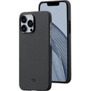 Púzdro Pitaka MagEZ 3 600D iPhone 14 Pro čierne/sivé