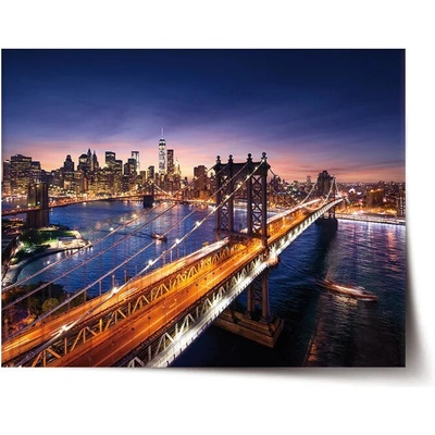 Sablio Plagát Most v New Yorku - 90x60 cm