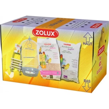 Zolux Přepravní krabice papírová pták 14cm