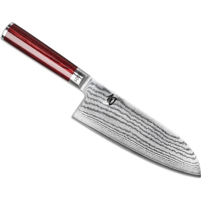 KAI Shun Classic Red Wide Santoku DM-0717R 19 cm