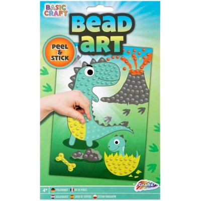 Bead Art Tvorenie s korálkami Dinosaurus