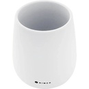 NIMCO Tabo pohár na zubné kefky matná biela 3158-05