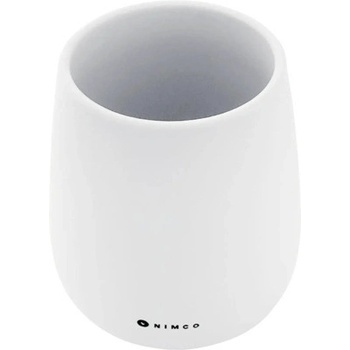 NIMCO Tabo pohár na zubné kefky matná biela 3158-05