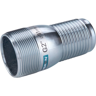 HERON konektor pro hadici 2", G 2", pozinkovaná ocel