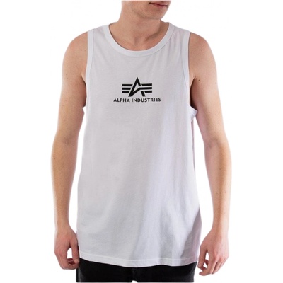 Alpha Industries Basic Tank tielko pánske white biela