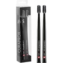 Manuálne zubné kefky Curaprox Black is White ultra soft 2 ks