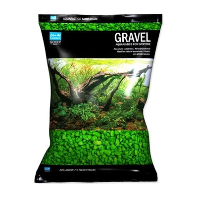 Aqua Excellent písek svítivě zelený 3-6 mm 3 kg