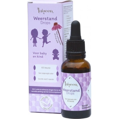 Laveen Imunita kvapky so zinkom, vitamínom C a echinaceou pre deti 30 ml