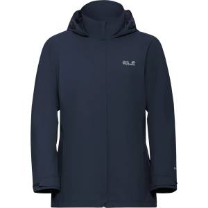 Jack Wolfskin Дамско водоустойчиво яке Jack Wolfskin Women's Trailtime 2L Jacket Waterproof jacket - Midnight Sky (102-4723-0212)