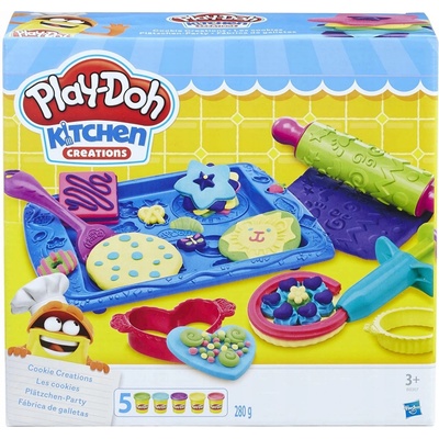 Hasbro Play-Doh Kitchen Creations SADA Sušenky 5 Kelímků 280g Věk 3+