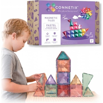 Connetix Pastel Starter Pack 64 ks