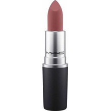 MAC Cosmetics Powder Kiss Lipstick matná rtěnka Sheer Outrage 3 g