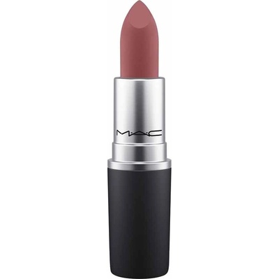 MAC Cosmetics Powder Kiss Lipstick matná rtěnka Sheer Outrage 3 g