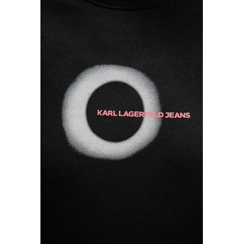 Karl Lagerfeld Jeans Суичър Karl Lagerfeld Jeans в черно с принт A4W20002 (A4W20002)