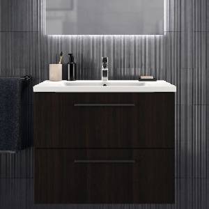Ideal Standard i. life B стенен долен шкаф, кафяво дъбово покритие, 2 чекмеджета, 80 см (T5272NW)