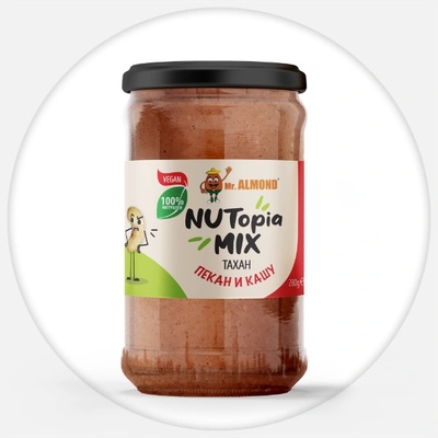 NUTopia микс Пекан и кашу