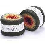 YARNART Flowers 302 Плетива прежда (Flowers 302)