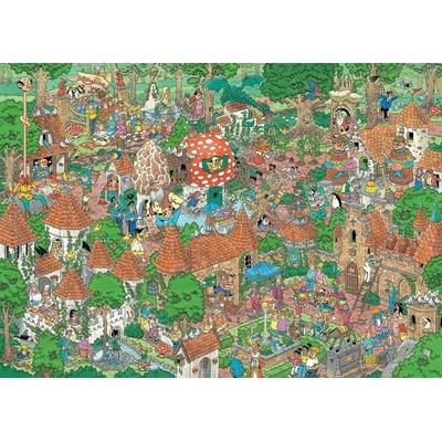 JUMBO JvH Rozprávkový les 1000 dielov