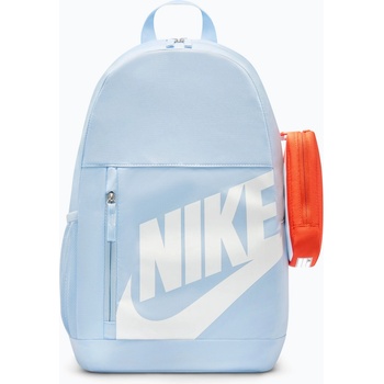 Nike Детска градска раница Nike Elemental Shoebox 20 l hydrogen blue/orange/white