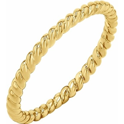 Eppi Stříbrný propletený prsten Twisty R47732