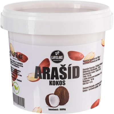 LifeLike Arašidovo kokosový krém jemný 1 kg