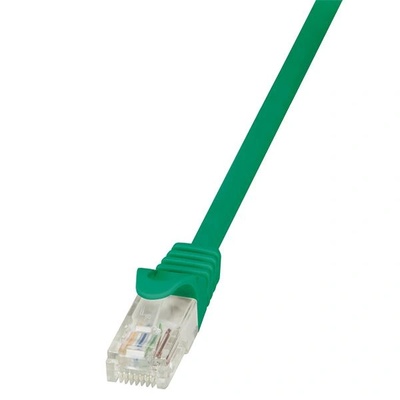 LogiLink Кабел UTP LOGILINK Cat5e, Мед-алуминий, 0.25 м, Зелен, AWG26, CP1015U (CP1015U)