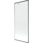 Mexen Next еднокрило параван за вана 80 x 150 cm, черна рамка, хром - 895-080-000-00-70-01 (895-080-000-00-70-01)