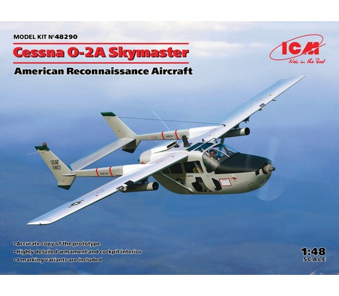 ICM Cessna O-2A Skymaster 1:48