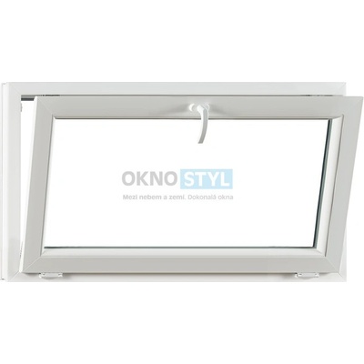 OKNOSTYL.cz sklepní okno plastové 1100 x 600 cm OLIMPIA 60 AD sklopné