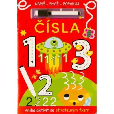 Čísla - Napiš, smaž, zopakuj