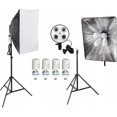 Studio Softbox SS-35288 set lampa s paticí pro 4x35W, stativ