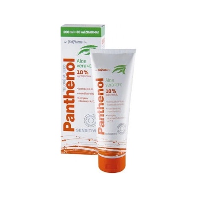 MedPharma Panthenol 10% Sensitive telové mlieko s Aloe Vera 230 ml