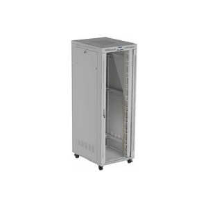Lanberg Rack Cabinet 19 Free-Standing 47U/800X1000 (FlAT Pack) With Glass Door (FF01-8047-12SL)