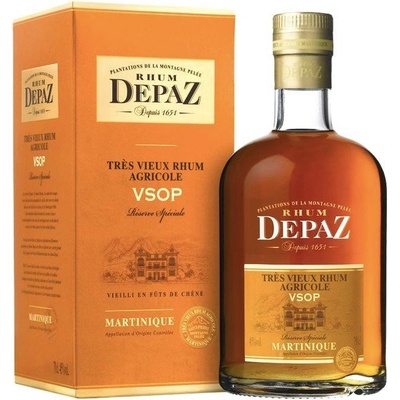 Depaz VSOP R,s.Spec. Rum 45% 0,7 l (karton)
