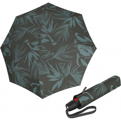Knirps T.200 Botany oliv elegantní plně automatický deštník zelený