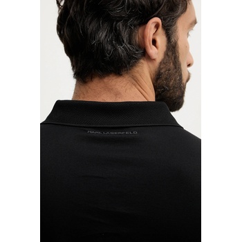 Karl Lagerfeld Памучна тениска с яка Karl Lagerfeld (561200.745000)