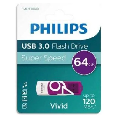 Philips Vivid Edition 64gb USB 3.0 FM64FD00B/10